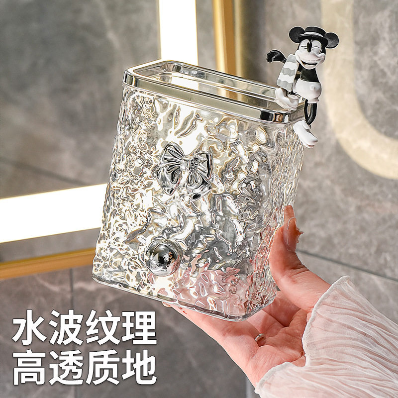 二次废弃洗脸巾收纳盒壁挂卫生间洗漱台置物架牙刷牙膏梳子收纳筒,淘宝优惠券,粉丝福利购,淘宝优惠卷