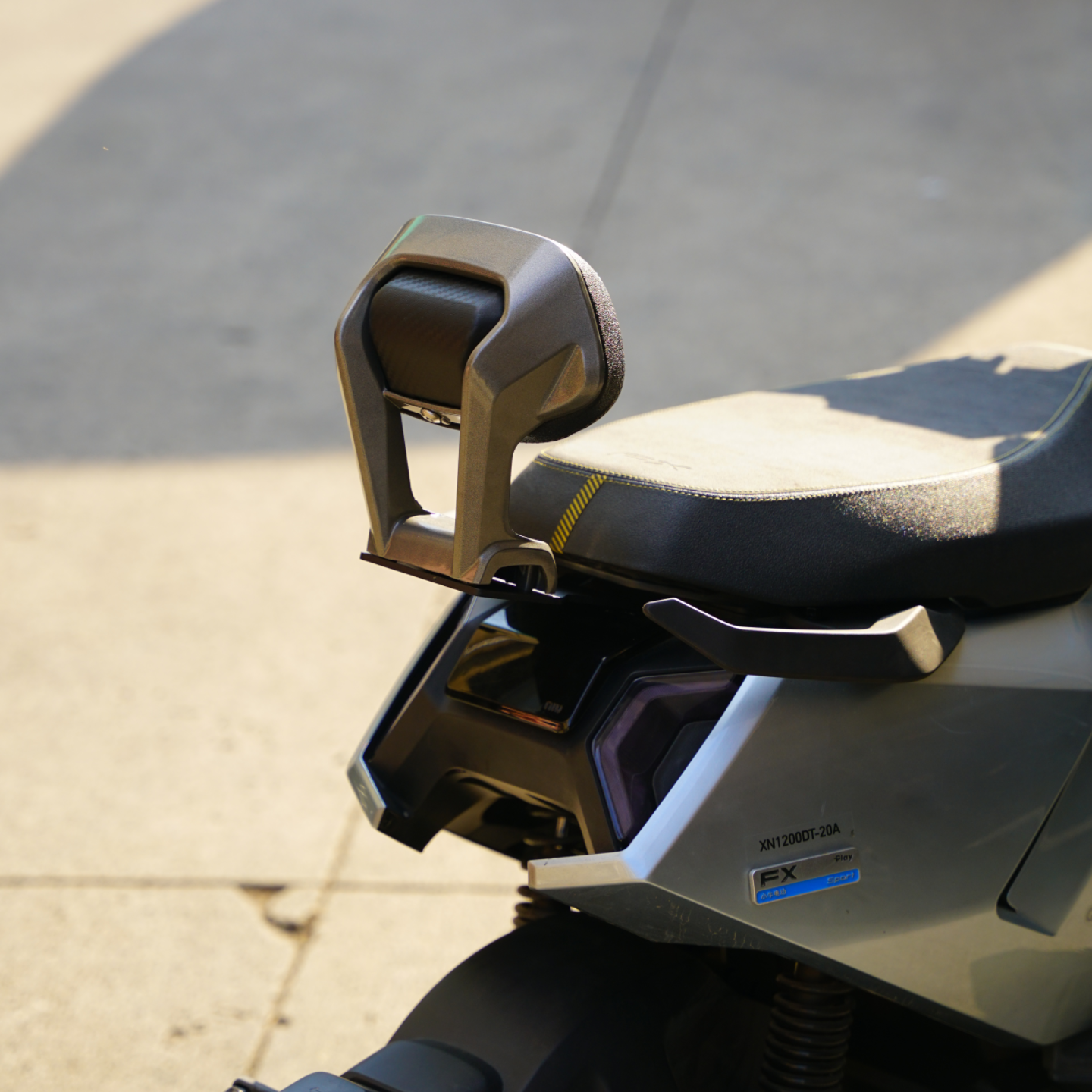 适用小牛FX风速版/FXT专用铝合金加厚后靠背靠垫直上FX改装配件,淘宝优惠券,粉丝福利购,淘宝优惠卷