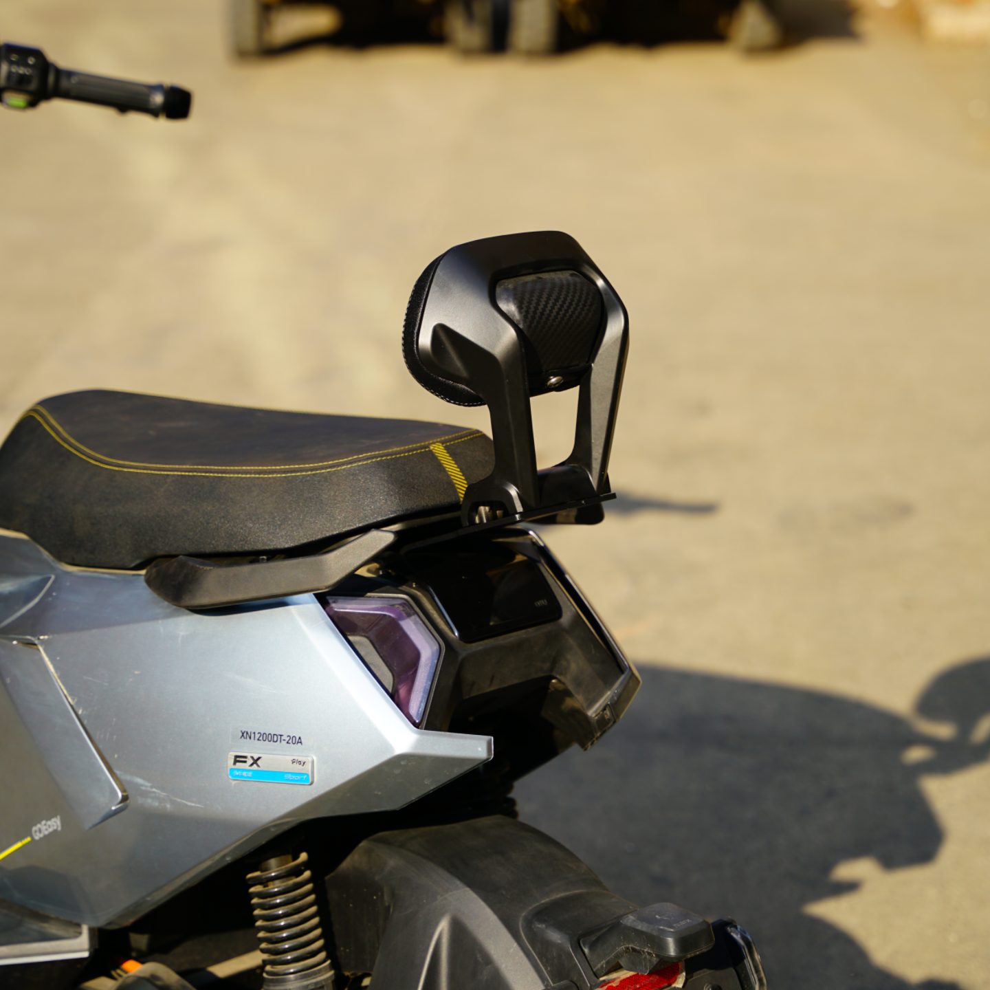 适用小牛FX风速版/FXT专用铝合金加厚后靠背靠垫直上FX改装配件,淘宝优惠券,粉丝福利购,淘宝优惠卷