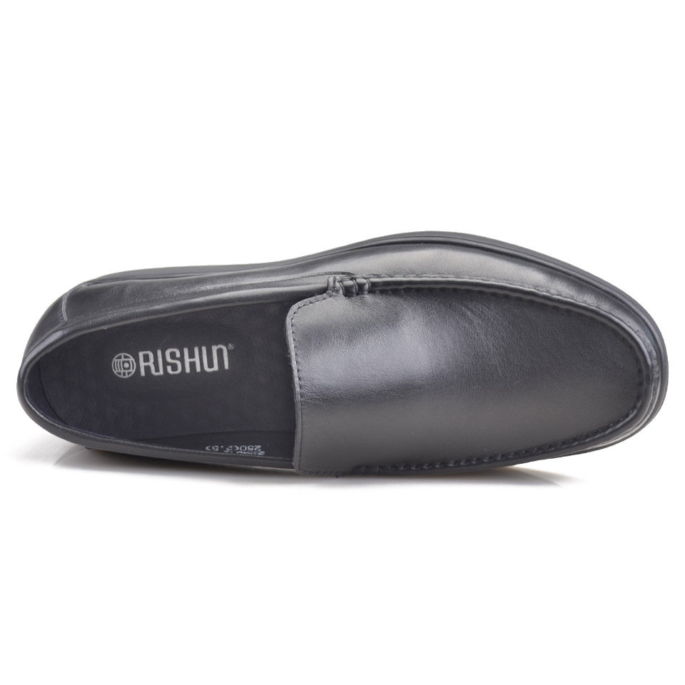 Rishun/日顺皇男鞋乐福鞋2023春季时尚休闲鞋真皮平底透气皮鞋男,淘宝优惠券,粉丝福利购,淘宝优惠卷