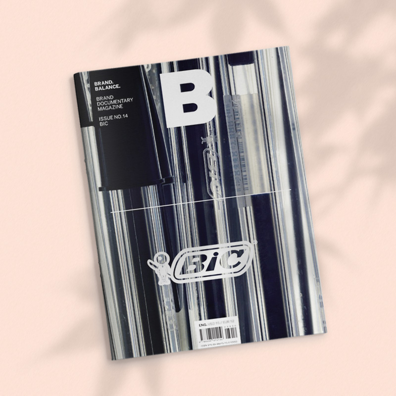 【现货】Magazine《B》 BIC-BIC圆珠笔文具品牌商业杂志 NO.14期 2013年3月韩国英文版善本图书-图0