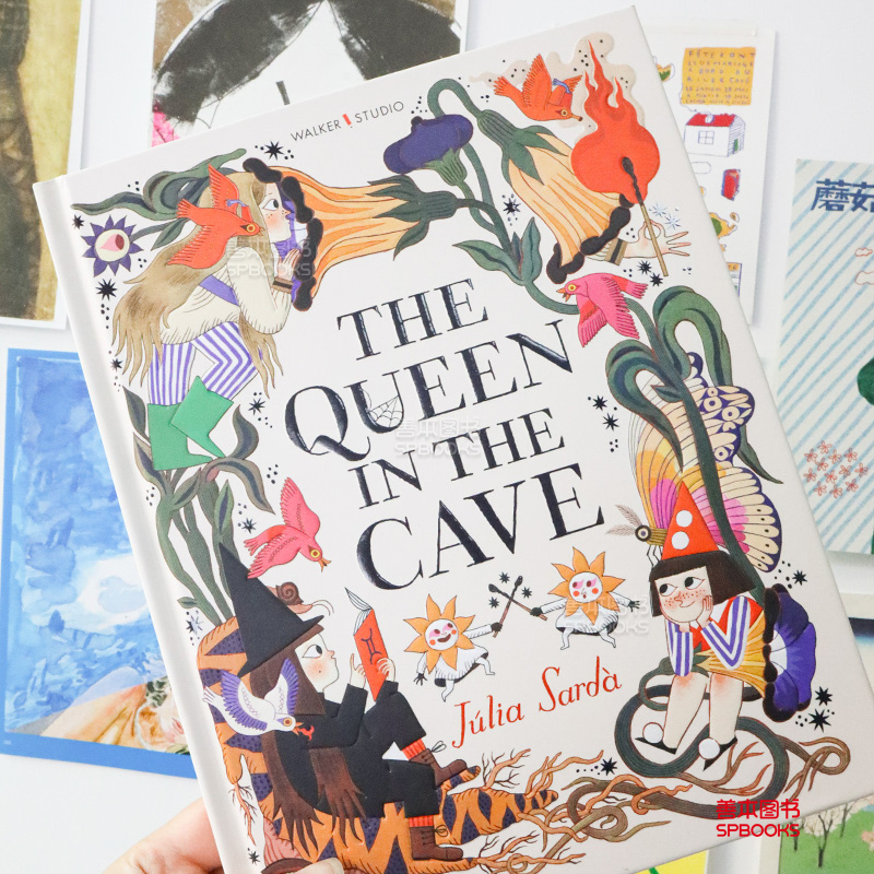 【现货】【西班牙插画师Julia Sarda】The Queen in the Cave 洞穴里的女王 5-9岁儿童奇幻故事艺术绘本 英文原版 善本图书 - 图0