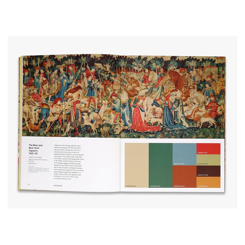 【现货】【V&A】光谱：传统的图案和颜色 Spectrum: Heritage Patterns and Colours T&H出版英文进口原版图案标志设计善本图书-图1