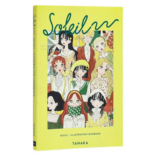 【现货】【PIE插画集】Tanaka时尚搭配插画集SOLEIL 海岛千本插画集Rooms 八馆奈奈子作 日文原版进口艺术画册 - 图0