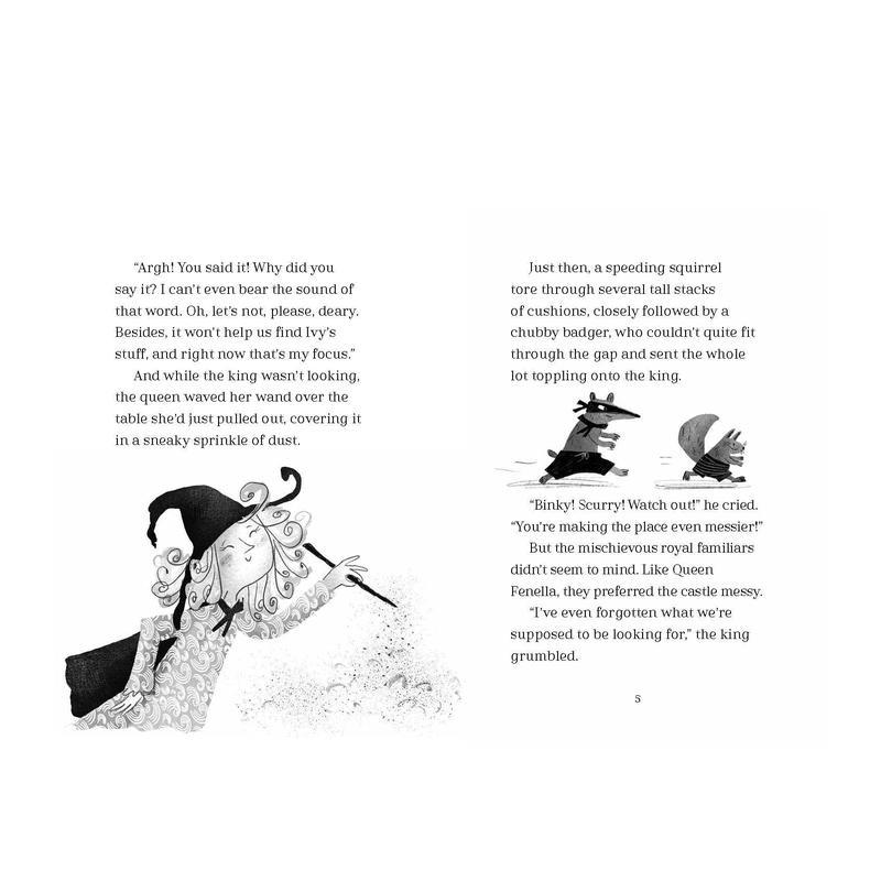 【预售】【米拉克拉王国的艾薇纽特】#4艾薇与吸血精灵 【Ivy Newt in Miracula】原版英文儿童桥梁书 插图初章书 善本图书 - 图2