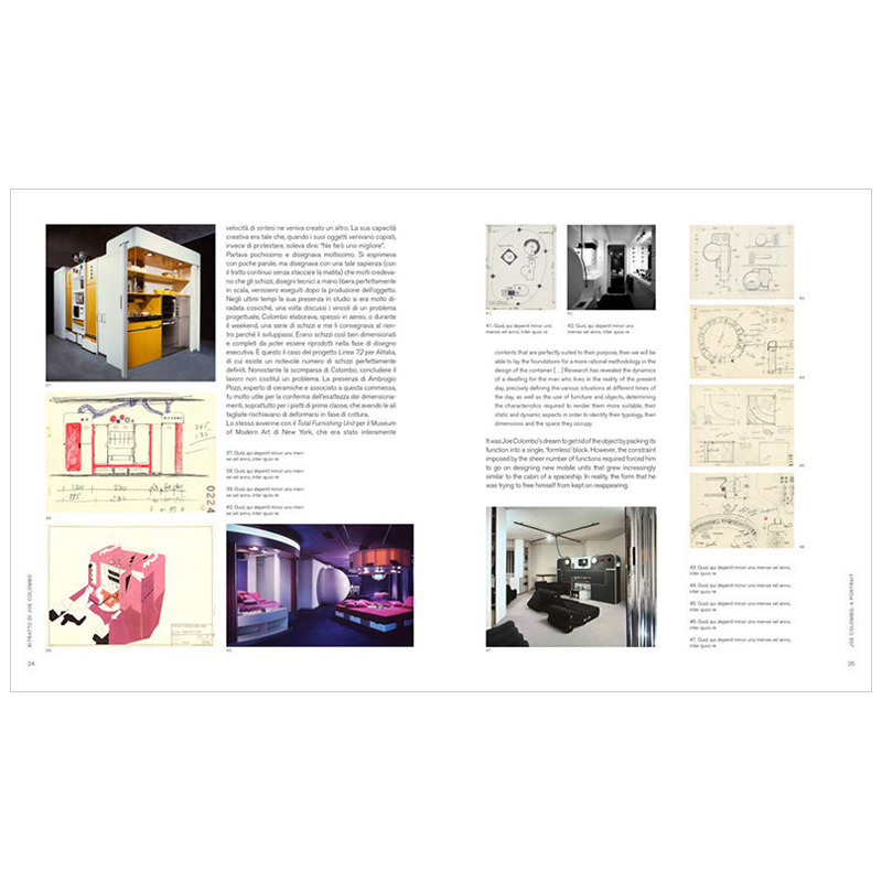 【预售】Joe Colombo作品集意大利设计师乔·科伦博设计目录1962-2020 Catalogue Raisonne英文原版工业家居产品设计画册-图1