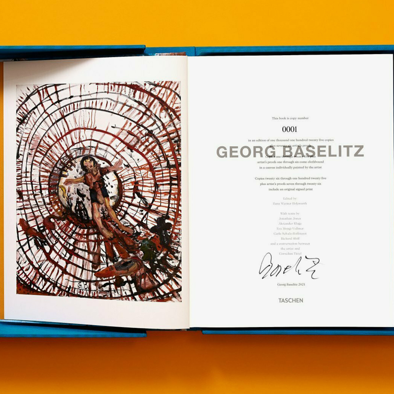 【现货】【TASCHEN限量版】乔治·巴塞利兹 【Collector’s Edition】Georg Baselitz 原版英文综合艺术画册画集 善本图书 - 图0