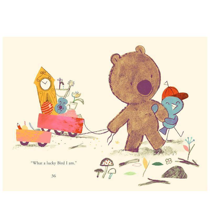 【现货】【英国插画师Jarvis】小熊和小鸟：棍子及其它故事 Bear and Bird: The Stick and Other Stories 原版英文儿童,淘宝优惠券,粉丝福利购,淘宝优惠卷