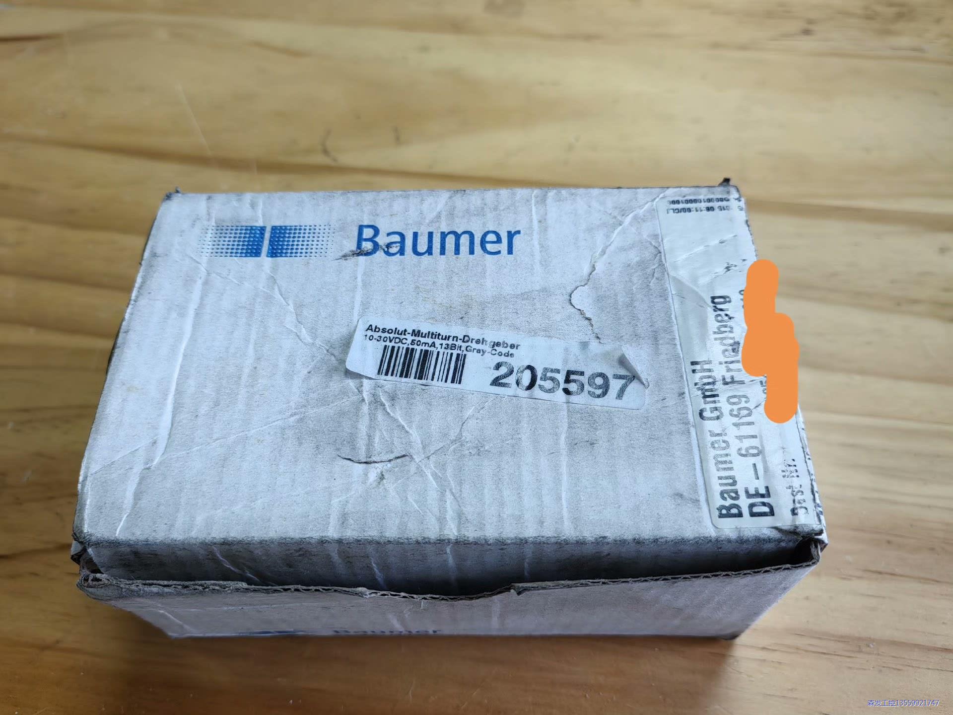 BMMH58S1G24C12/13B2A宝盟Baumer全新议价商品-图3