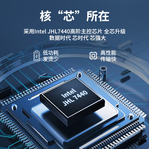 阿卡西斯雷电4硬盘盒USB4固态nvme硬盘外接盒m2移动40gbps雷电3-图3