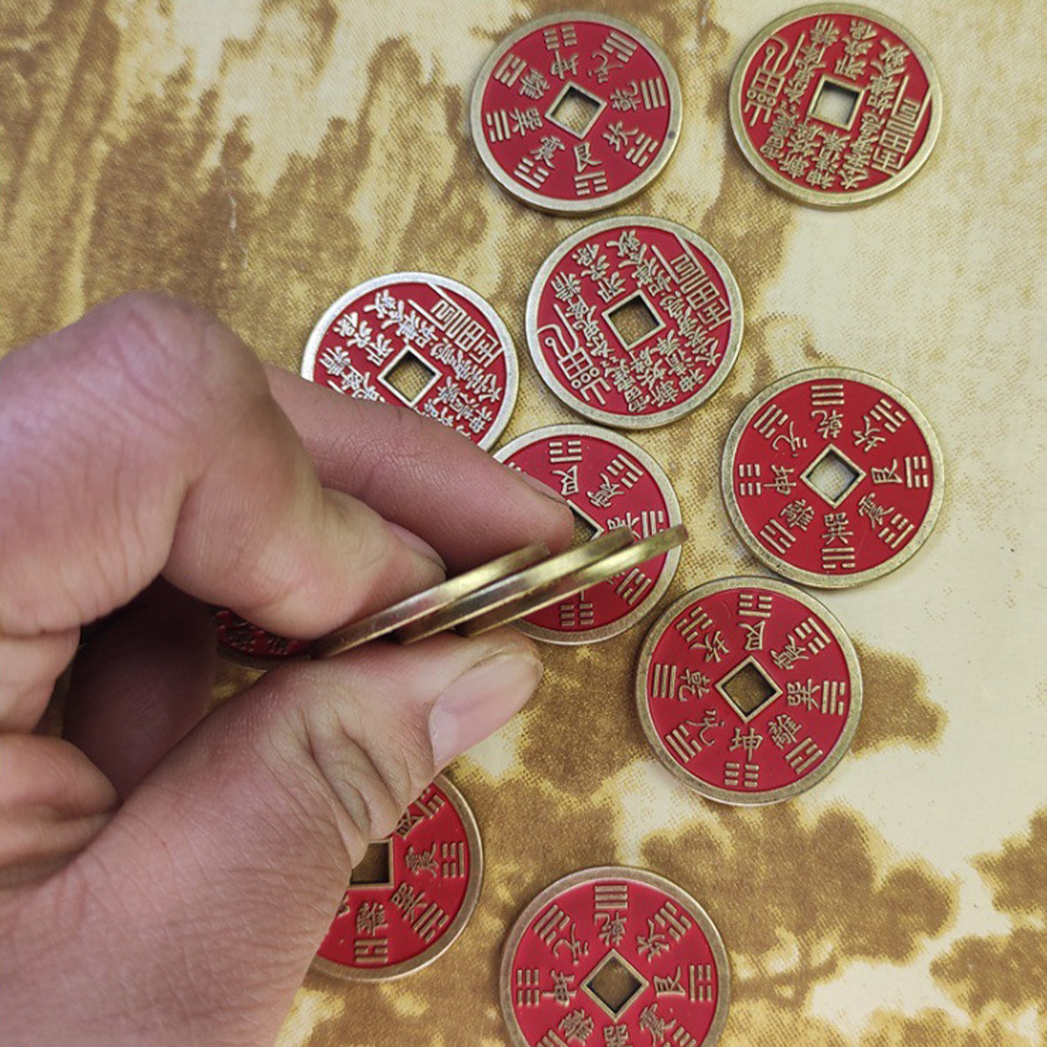 山鬼花钱桃木棒门对门八卦铜钱平安天然东南枝婴儿童宝宝惊吓啼哭,淘宝优惠券,粉丝福利购,淘宝优惠卷