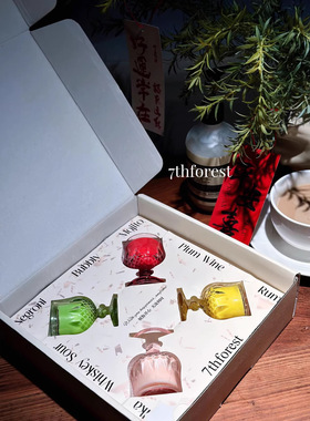 正品7thforest酒杯香薰伴手礼盒
