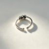 Lucky Lucky Cat S925 Sterling Silver Open Ring