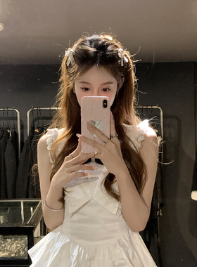 peachtea发夹甜美珍珠