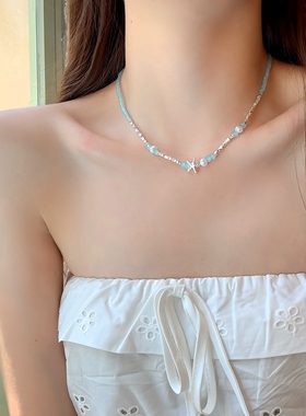 海盐汽水小清新海星串珠项链