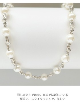 新款气质时尚法式复古珍珠项链