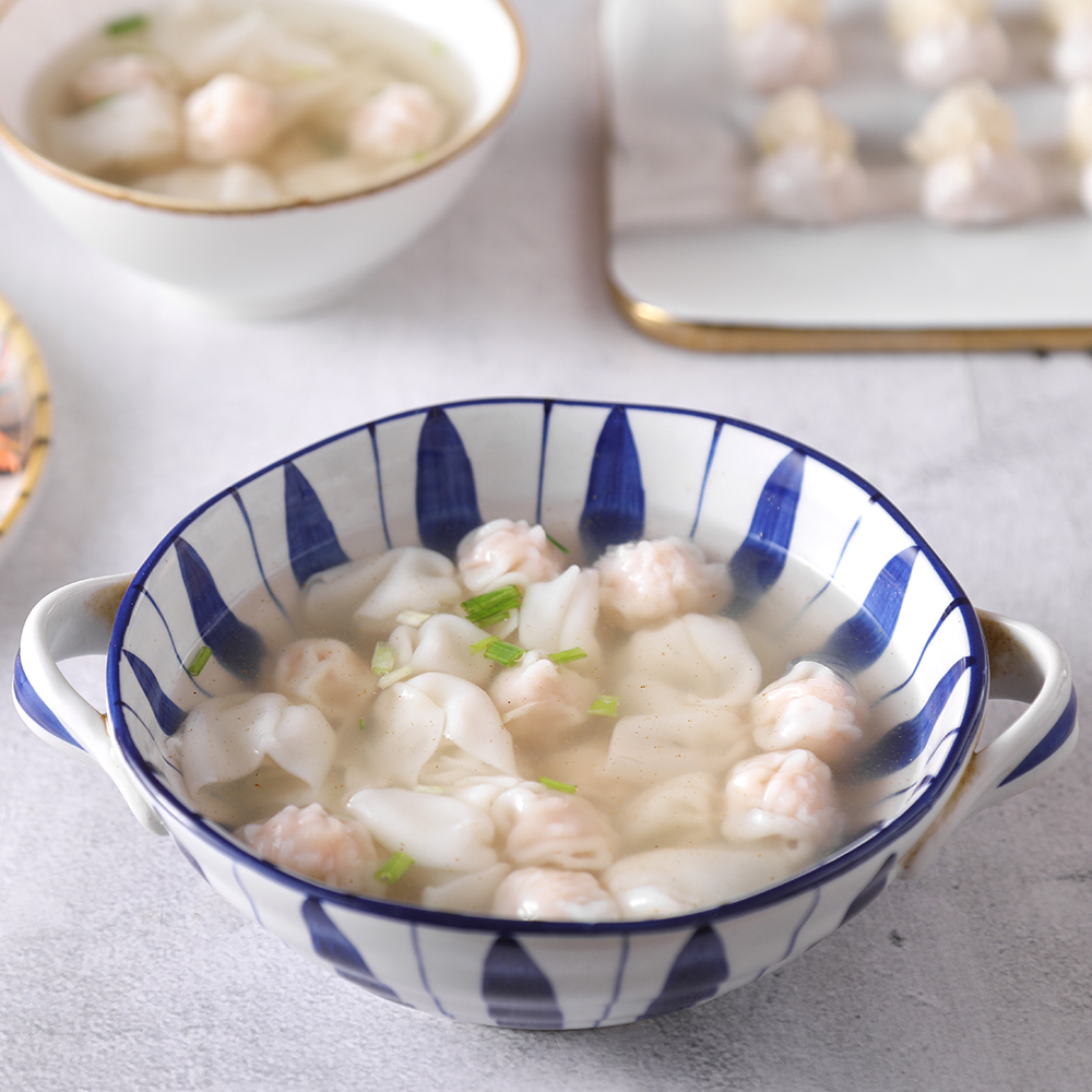 【顺丰包邮】陶陶居沪式鲜虾馄饨懒人早点半成品早餐食品云吞早餐-图0