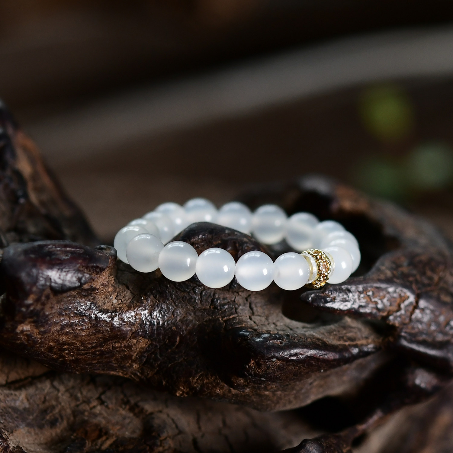 Natural Hetian jade white jade round beads millet beads ring ring white loose beads jade design for men and women with certificates