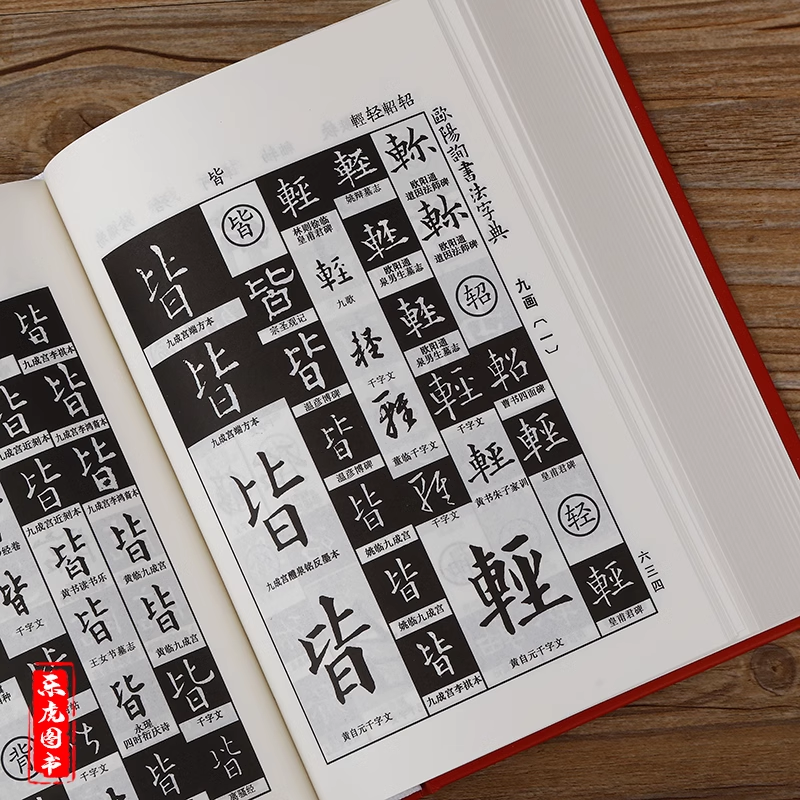 完整1087页 欧阳询书法字典 欧体楷书3万多字书家书迹简介笔画检字表汉语拼音索引欧阳询书法论著九成宫碑黄自元草书毛笔书法字帖 - 图1