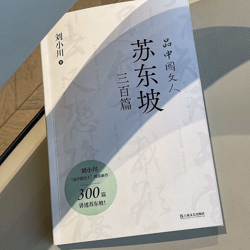 正版新书 苏东坡三百篇 品中国文人6 刘小川新书作品大全 品中国文人全套正版全集12345 中国历史人物传记 圣贤传 上海文艺出版社 - 图2