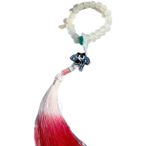 判官小说周边青鸟白玉手捻手串首饰高颜值金属饰品小说衍生周边 - 图2