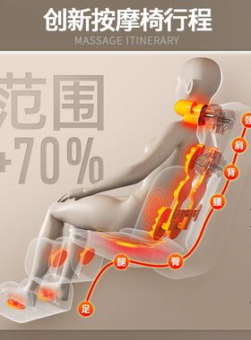 奥克斯全自动揉捏全身按摩靠垫