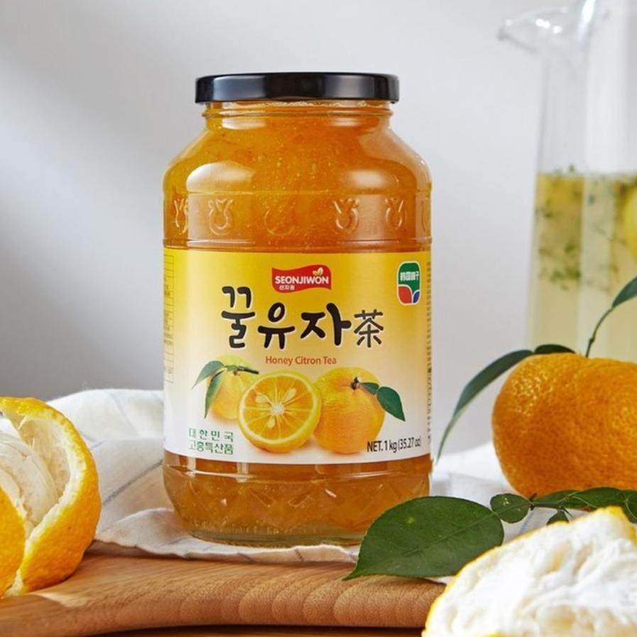 包邮鲜之园柚子茶1kg韩国进口蜂蜜果味茶奶茶店冲饮用果酱整箱,淘宝优惠券,粉丝福利购,淘宝优惠卷