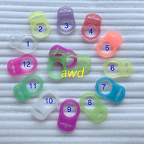 Supply appeasement Pacifier Ring Buckle Silicone Accessories Silicone Ring Pacifier Anti-Drop Chain Entrainment without handle ring Ball