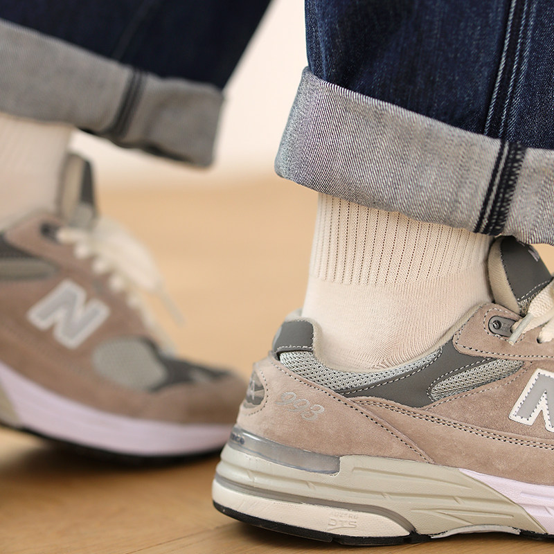 MBBCAR窄幅长袜子复古纯色中帮袜春夏高帮袜日系阿美咔叽白袜透气,淘宝优惠券,粉丝福利购,淘宝优惠卷