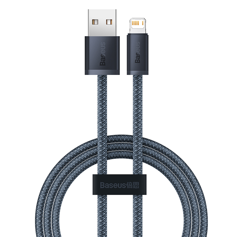 Baseus 2.4A USB Cable Charging Data适用于iPhone14数据线13苹果充电器线PD20W快充12手机平板Lighting接口 - 图3