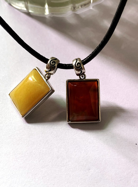 新月纯银镂空复古托未镶嵌