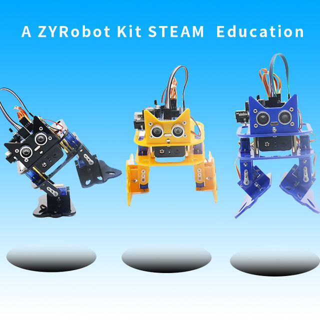 Bipedal robot kit arduino programming mixly