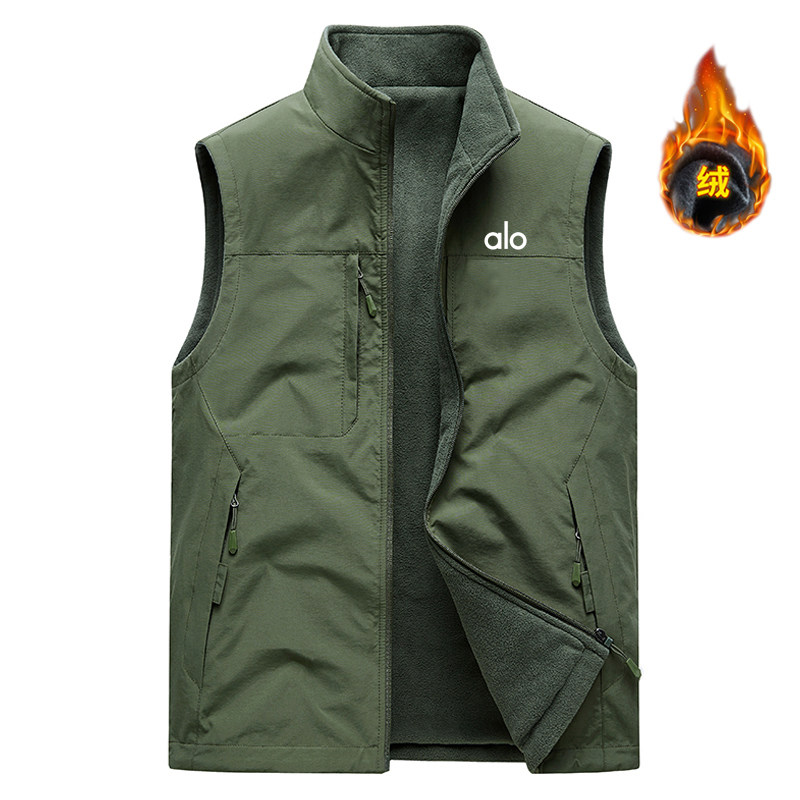 alo马甲男加绒加厚背心内胆立领坎肩防风休闲户外运动钓鱼商务,淘宝优惠券,粉丝福利购,淘宝优惠卷