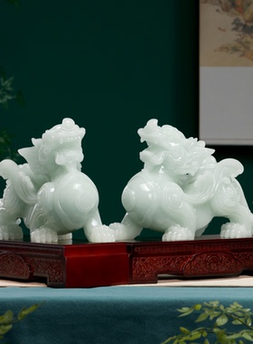 百财貔貅组合高档摆件
