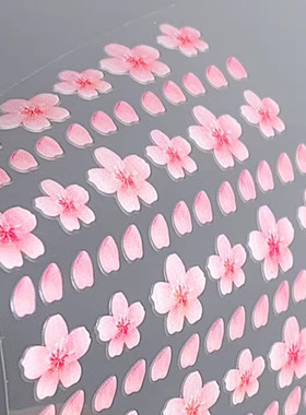 桃花妆脸部贴纸饰品汉服化妆贴钻