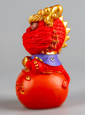 逗兽记青砂石摆件国潮桌面茶宠