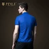 Pin Li nam flagship store áo thun ngắn tay 2019 hè mới thủy triều thương hiệu Slim thời trang Áo thun top - Polo áo phông polo Polo