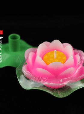 还愿许愿莲花观音供佛堂香薰蜡烛