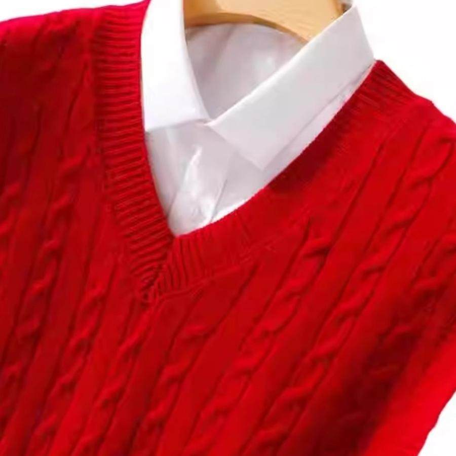 2025新羊毛背心坎肩男士V领加厚扭花商务休闲无袖毛衣针织羊绒衫,淘宝优惠券,粉丝福利购,淘宝优惠卷