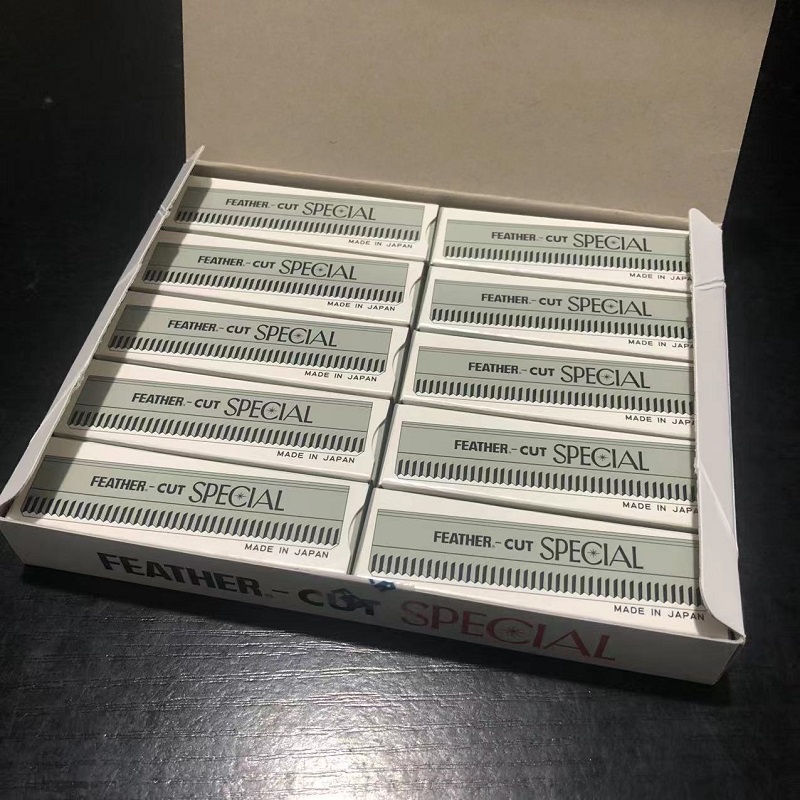进口日本FEATHER羽毛牌超级H白金修眉刀片纹绣化妆影楼不锈钢眉刀,淘宝优惠券,粉丝福利购,淘宝优惠卷