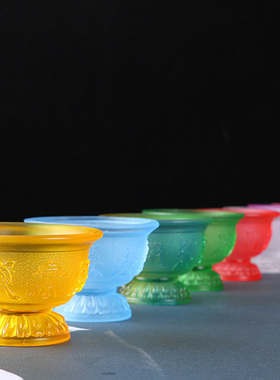 琉璃密宗观音菩萨财神圣水杯