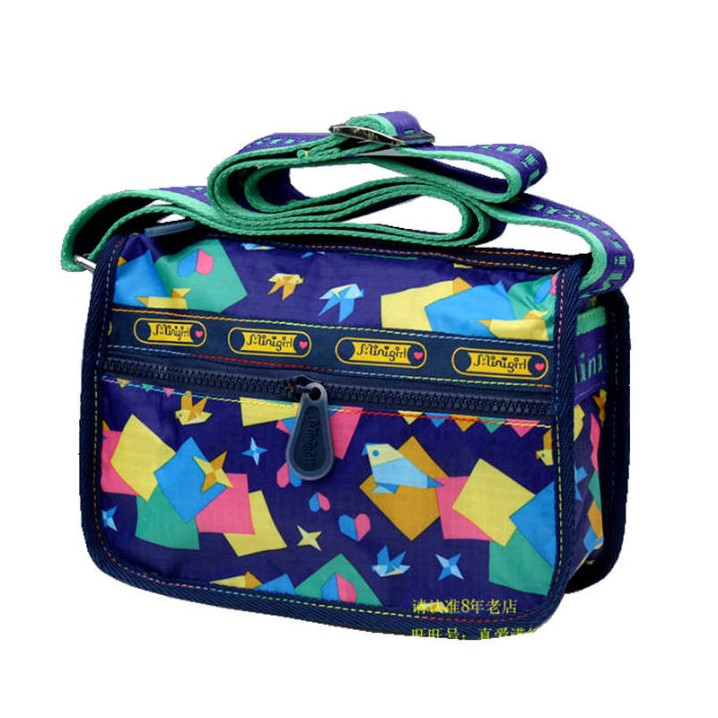 minigirl女新款斜跨包迷你休闲女包可爱轻便防水布包潮女孩小方包 - 图3