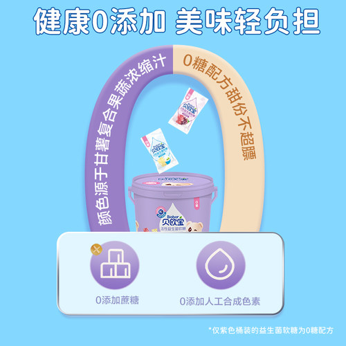 biobor贝欧宝活性益生菌软糖营养糖果零食年货礼品送礼独立包装 - 图2