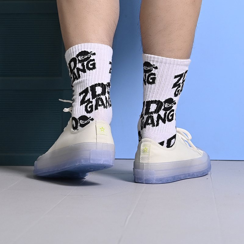 converse/匡威1970s低帮透明果冻底三星标男女休闲帆布鞋 171305c