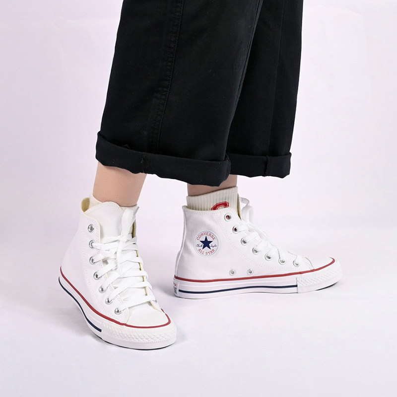 converse高帮女鞋经典常青款男鞋 乐动运动户外板鞋/休闲鞋