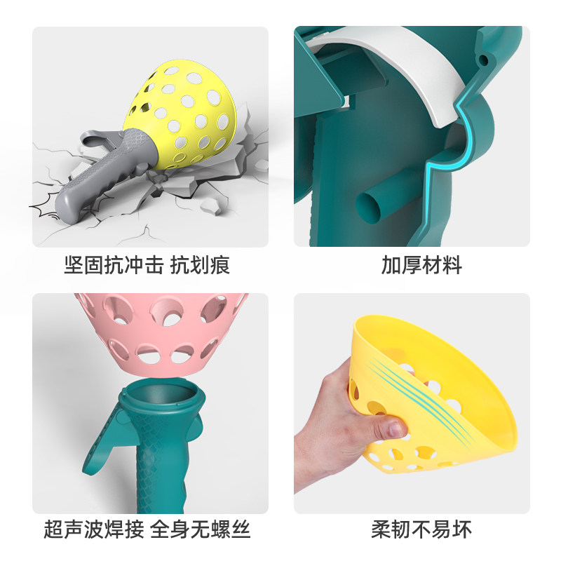 儿童益智弹力亲子互动趣味抛接球 革康母婴球类玩具/球类运动
