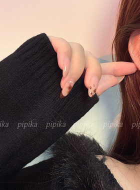 pipi美拉德复古豹纹树脂港风方形耳圈气质高级气质女耳环925银针