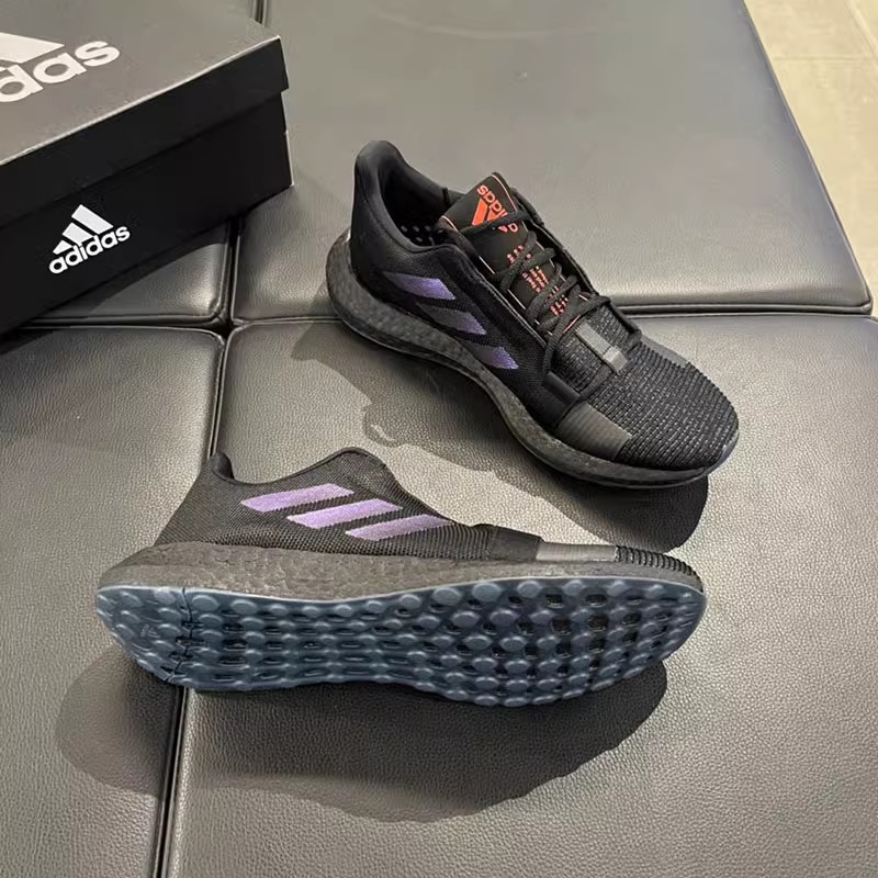 Adidas 阿迪达斯 Senseboost 男款减震舒适轻便运动跑步鞋 EF0709 - 图1