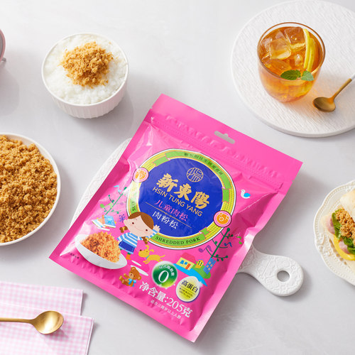 新东阳猪肉松(肉粉松)205g袋装3口味海苔儿童营养寿司拌饭猪肉松 - 图3