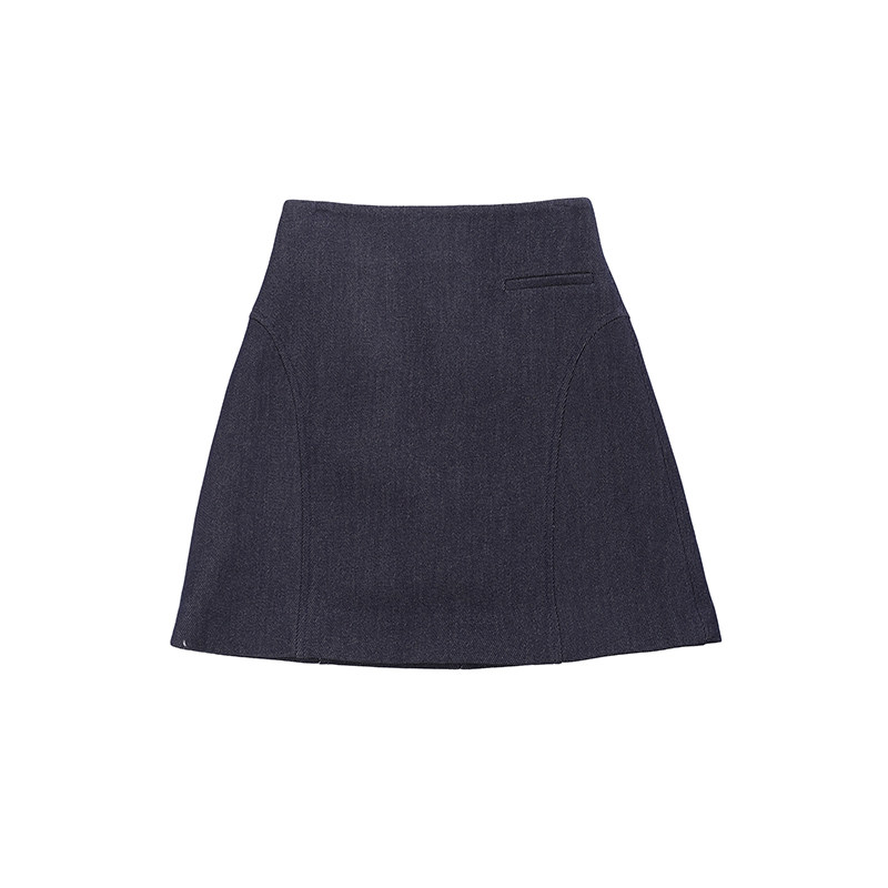 NANASTORE半身裙女2024春季新款包臀裙短裙a字高腰半裙复古小个子,淘宝优惠券,粉丝福利购,淘宝优惠卷